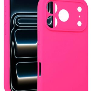 Forcell iPhone 17 Pro Max Soft Touch Θήκη Σιλικόνης - Fuchsia