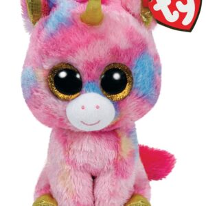 TY Beanie Boos Fantasia Χνουδωτό Μονόκερος Πολύχρωμο 23εκ.