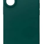 Forcell iPhone 16 Soft Touch Θήκη Σιλικόνης - Dark Green
