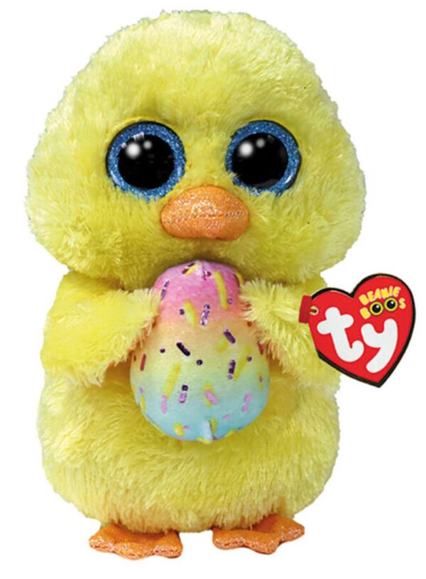TY Beanie Boos Marigold Χνουδωτό Κοτοπουλάκι Κίτρινο 15εκ.
