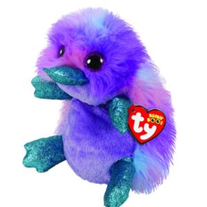 TY Beanie Boos Zappy Χνουδωτός Πλατύποδας Μωβ 25εκ.
