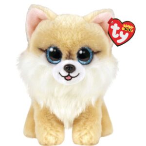 TY Beanie Boos Honeycomb Χνουδωτό Σκυλάκι Μπεζ 15εκ.