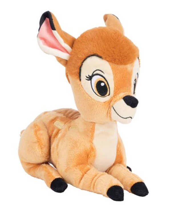 Disney Λούτρινο Bambi Το Ελαφάκι Καφέ 17εκ.