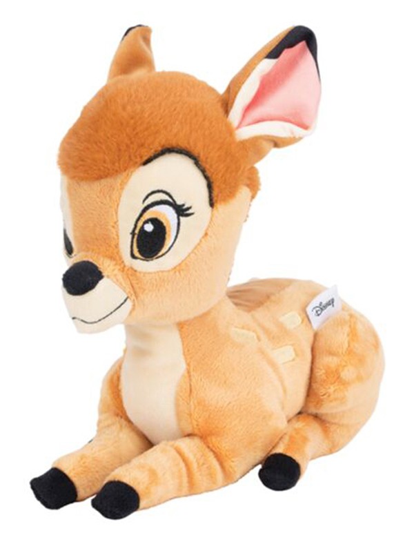 Disney Λούτρινο Bambi Το Ελαφάκι Καφέ 17εκ.