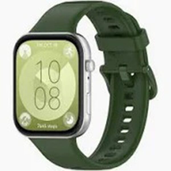 Λουράκι Huawei Watch Fit 4 Pro/ 4 / 3 Silicone Solid Color - Green