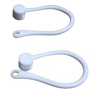 Βάση Ακουστικών AirPods από Σιλικόνη – Λευκή