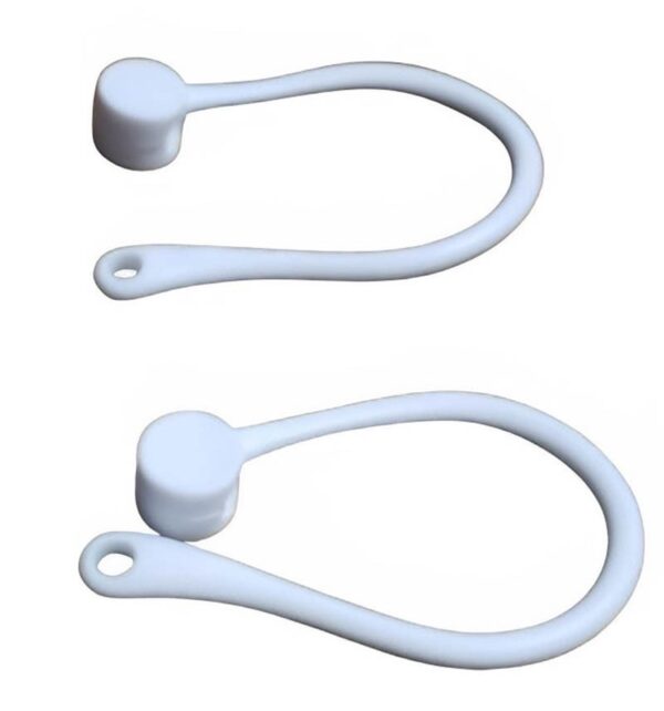 Βάση Ακουστικών AirPods από Σιλικόνη – Λευκή Βάση Ακουστικών AirPods από Σιλικόνη – Λευκή