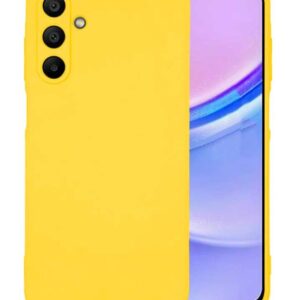 Forcell Samsung Galaxy A24 5G/4G Soft Touch Θήκη Σιλικόνης - Yellow