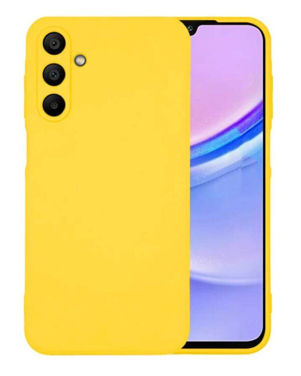 Forcell Samsung Galaxy A24 5G/4G Soft Touch Θήκη Σιλικόνης - Yellow Forcell Samsung Galaxy A24 5G/4G Soft Touch Θήκη Σιλικόνης - Yellow