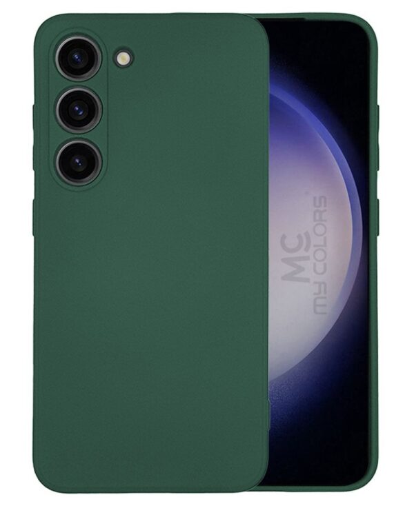 Forcell Samsung Galaxy A24 5G/4G Soft Touch Θήκη Σιλικόνης - Green