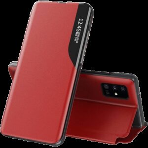 Techsuit Xiaomi Redmi 14C 4G / Poco C75 eFold Series Θήκη Βιβλίο - Red