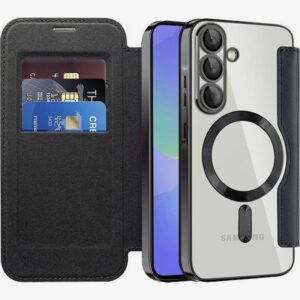 Techsuit Samsung Galaxy A36 5G SmartMag Θήκη Βιβλίο - Black