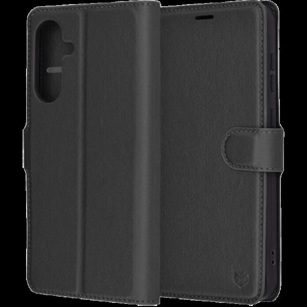 Techsuit Samsung Galaxy A56 5G Leather Folio Θήκη Βιβλίο - Black