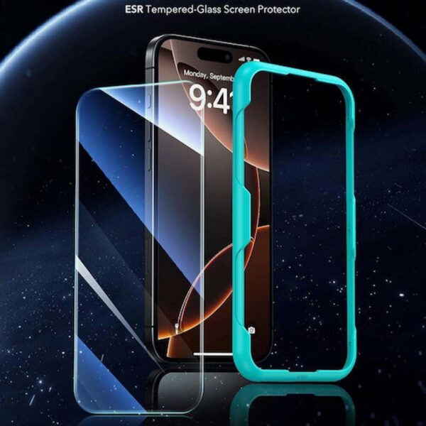 iPhone 17 Pro Max ESR Classic Screen Protector 3 Pack Προστασία Οθόνης με Μαύρο Περίγραμμα Full Face Tempered Glass