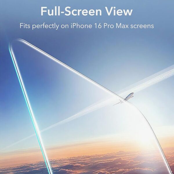 iPhone 17 Pro Max ESR Classic Screen Protector 3 Pack Προστασία Οθόνης με Μαύρο Περίγραμμα Full Face Tempered Glass