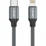 LDNIO USB-C to Lightning 30W PD 2m Μαύρο (LC442i)