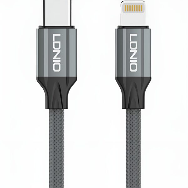 LDNIO USB-C to Lightning 30W PD 2m Μαύρο (LC442i) LDNIO USB-C to Lightning 30W PD 2m Μαύρο (LC442i)