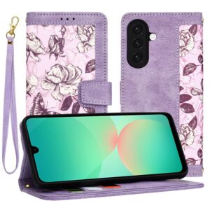 Techsuit Samsung Galaxy A26 5G / A17 FlipCraft Mysterious Θήκη Βιβλίο - Purple