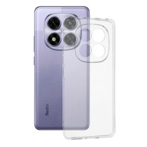 Techsuit Xiaomi Redmi Note 14 Pro 5G / Poco X7 5G Θήκη Σιλικόνης TPU - Διάφανη