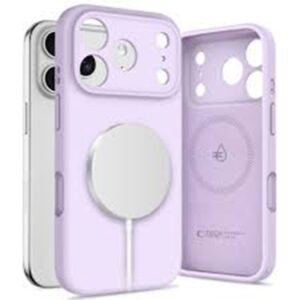 Tech Protect iPhone 17 Pro Max MagSafe Θήκη Σιλικόνης - Purple