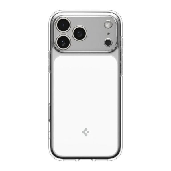 Spigen iPhone 17 Pro Max Ultra Hybrid T MagFit Θήκη Με Πλαίσιο Σιλικόνης Διάφανη - White