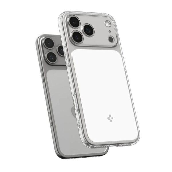 Spigen iPhone 17 Pro Max Ultra Hybrid T MagFit Θήκη Με Πλαίσιο Σιλικόνης Διάφανη - White