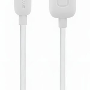 USAMS U-Turn Series USB-A to Lightning 10.5W 1m Λευκό
