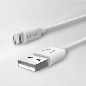 USAMS U-Turn Series USB-A to Lightning 10.5W 1m Λευκό