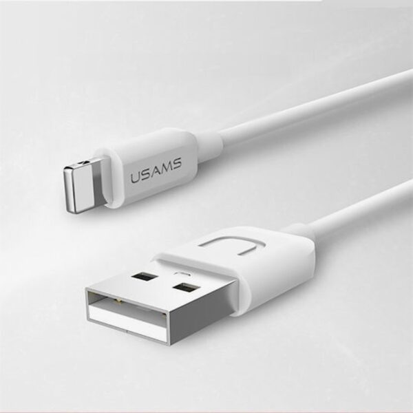USAMS U-Turn Series USB-A to Lightning 10.5W 1m Λευκό