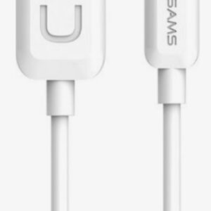 USAMS U-Turn Series USB-A to Lightning 10.5W 1m Λευκό