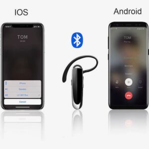 Techsuit CB1 In-Ear Bluetooth Μονό Handsfree Μαύρο