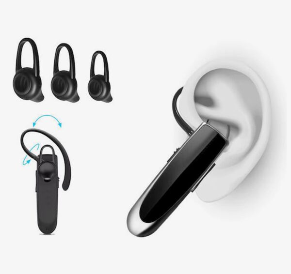 Techsuit CB1 In-Ear Bluetooth Μονό Handsfree Μαύρο
