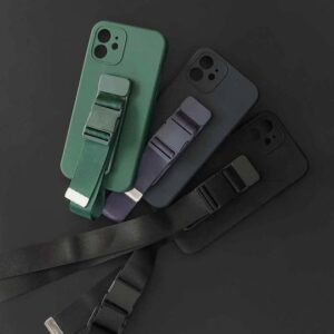 Forcell Xiaomi Poco X3 NFC / X3 Pro Lanyard Rope Θήκη Σιλικόνης - Red