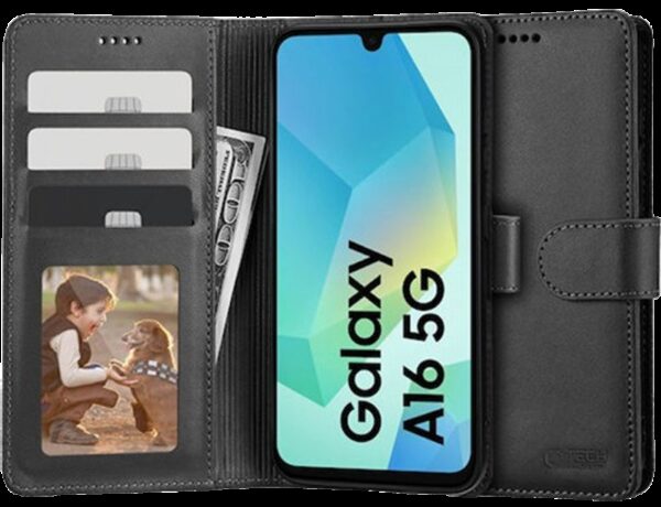 Tech-Protect Samsung Galaxy A16 4G / A16 5G Wallet Θήκη Βιβλίο - Black