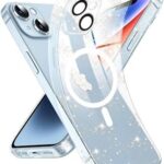 Techsuit iPhone 15 MagSafe Sparkleskin Series Θήκη Σιλικόνης - Διάφανη