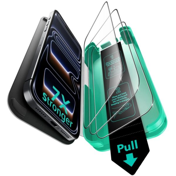 iPhone 17 Pro Max ESR UltraFit Armorite Pro Screen Protector Προστασία Οθόνης με Μαύρο Περίγραμμα Full Face Tempered Glass iPhone 17 Pro Max ESR UltraFit Armorite Pro Screen Protector Προστασία Οθόνης με Μαύρο Περίγραμμα Full Face Tempered Glass