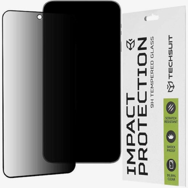 Samsung Galaxy A36 / A56 5G Προστασία Οθόνης Φιμέ Techsuit 111D Privacy Full Face Tempered Glass
