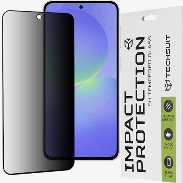 Samsung Galaxy A36 / A56 5G Προστασία Οθόνης Φιμέ Techsuit 111D Privacy Full Face Tempered Glass