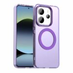 Techsuit Xiaomi Redmi Note 14 4G MagSafe CandyCase Θήκη Σκληρή Διάφανη - Purple