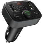 Baseus FM Transmitter Αυτοκινήτου με Bluetooth, 2 Θύρες USB-A κ 1 Θύρα USB-C - Black