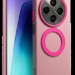 Techsuit Xiaomi Redmi 14C / Poco C75 CandyCase MagSafe Θήκη με Πλαίσιο Σιλικόνης - Pink