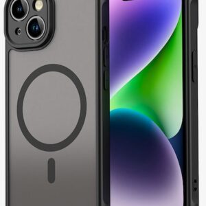 Techsuit iPhone 13 MagSafe HaloFrost II Θήκη Σκληρή Φιμέ - Black