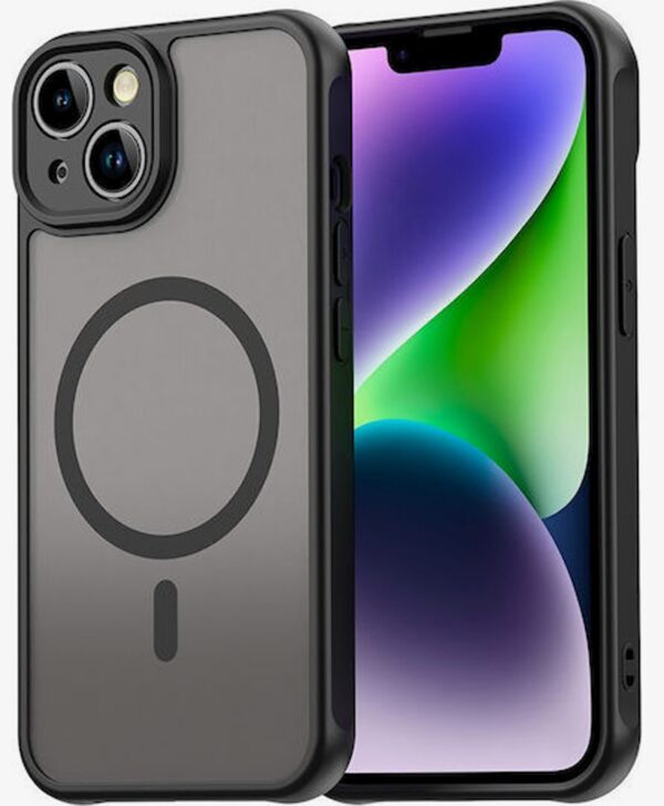 Techsuit iPhone 13 MagSafe HaloFrost II Θήκη Σκληρή Φιμέ - Black