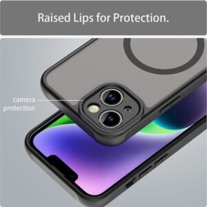 Techsuit iPhone 13 MagSafe HaloFrost II Θήκη Σκληρή Φιμέ - Black