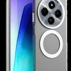 Techsuit Xiaomi Redmi 14C / Poco C75 CandyCase MagSafe Θήκη Σκληρή Διάφανη - White