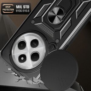 Techsuit Xiaomi Redmi 14C / Poco C75 CamShield Series Θήκη Σκληρή - Black