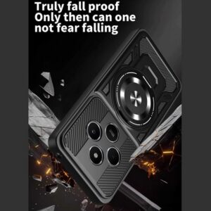 Techsuit Xiaomi Redmi 14C / Poco C75 Rugged Cam Θήκη Σκληρή - Purple Black