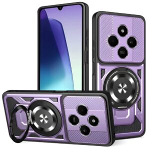 Techsuit Xiaomi Redmi 14C / Poco C75 Rugged Cam Θήκη Σκληρή - Purple Black