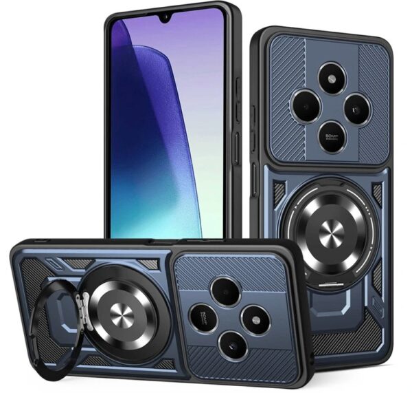 Techsuit Xiaomi Redmi 14C / Poco C75 RuggedCam Θήκη Σκληρή - Blue