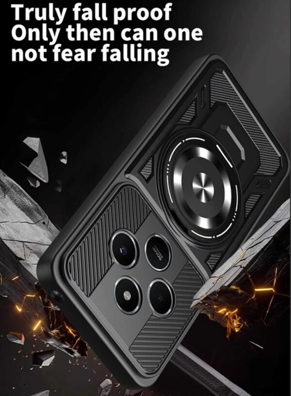 Techsuit Xiaomi Redmi 14C / Poco C75 RuggedCam Θήκη Σκληρή - Black